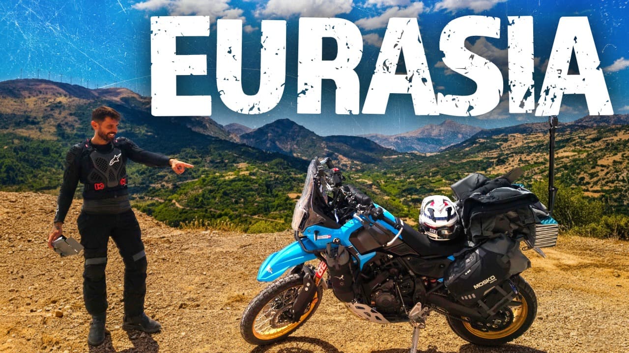 Free Live Free Ride DE ÁFRICA A ASIA EN MOTO | ASÍ EMPIEZA EURASIA | CAP-42
