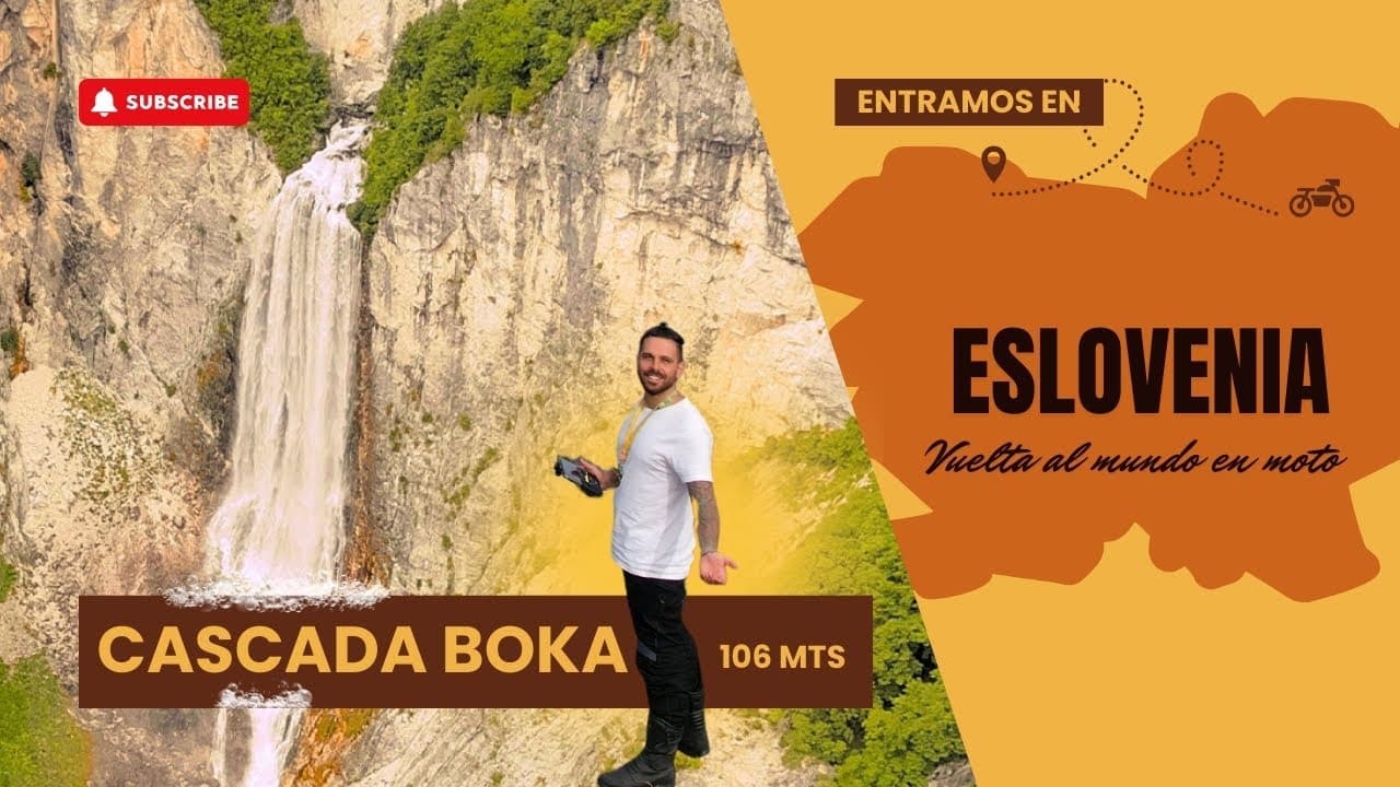 Free Live Free Ride ESLOVENIA, CASCADA BOKA Y EL PASO MONTAÑA DE VRSIC | VUELTA AL MUNDO EN MOTO