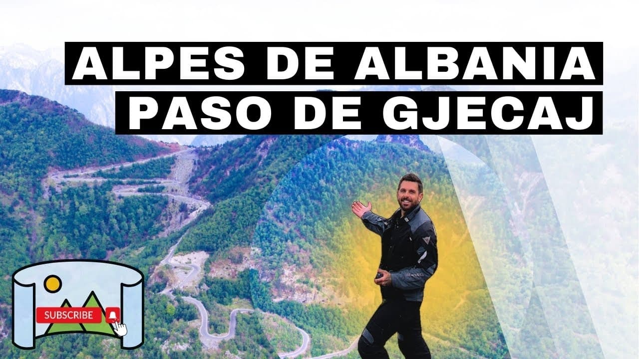 Free Live Free Ride LOS ALPES ALBANESES PARAISO PARA LAS MOTOS , PASO MONTAÑA DE "GJECAJ" | VUELTA AL MUNDO EN MOTO