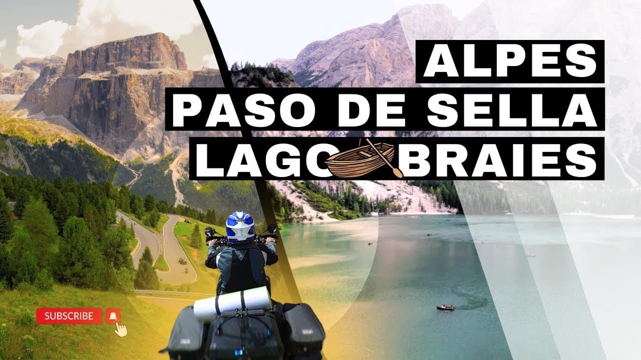 Free Live Free Ride LOS DOLOMITAS POR EL PASO DEL SELLA Y LAGO BRAIES | VUELTA AL MUNDO EN MOTO
