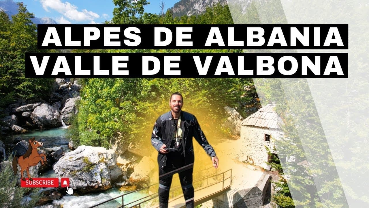 Free Live Free Ride SIN FRENO TRASERO PERO LLEGUE AL PARQUE NATURAL DE LOS ALPES ALBANESES | VUELTA AL MUNDO EN MOTO