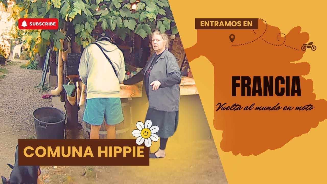 Free Live Free Ride ENTRO en FRANCIA y acabo en una COMUNA HIPPIE | EUROPA en MOTO, FRANCIA | VUELTA al MUNDO Capítulo 3